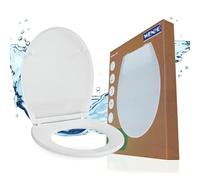 Wenko Tapa de WC KOS Thermoplast amortiguada con descenso automático Blanco