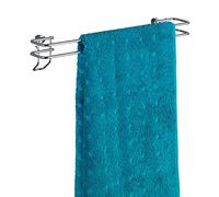 Wenko Toallero de Barra Classic en Acero, Plata, 40 x 8.5 x 8 cm