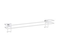 Wenko Toallero de Barra Classic Plus Acero, 45 x 8.5 x 7.5 cm
