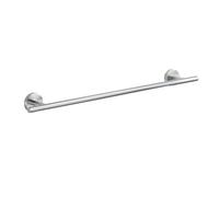 Wenko Toallero de Pared Uno Bosio Acero INOX, Acero Inoxidable, 60 x 5.5 x 7 cm, Mate