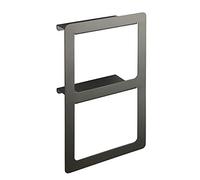 WENKO Toallero Duo Montella Incluye Material de atornillado para Montaje en Pared Gris - Antracita