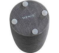 WENKO Tope para accesorios transparente, 4 uds. - Topes de goma, patas protectoras, juego de 4 unidades, autoadhesivos, plástico, 1 x 1 cm, Transparente