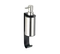 WENKO Turbo-Loc® - Dispensador de jabón y Soporte (Acero Inoxidable)