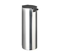 WENKO Dosificador de jabón de Acero Inoxidable Turbo-Loc® Detroit para Montaje en Pared Brillante