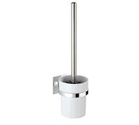 WENKO Turbo-Loc® WC set Quadro para montaje en pared Cromo