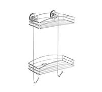Wenko Vacuum-Loc® estantería 2 repisas Fijar sin taladrar Cromo