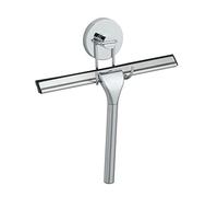 Wenko Vacuum-Loc Limpiador para el baño - Fijar sin taladrar, Acero, 25 x 16 x 2 cm, Cromo