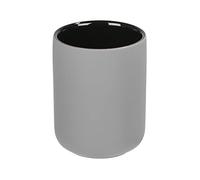 Wenko Vaso de dientes Avellino, gris, Cerámica, 1