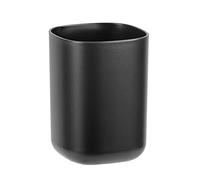 Wenko Vaso de dientes Davos, negro mate, Ø 7,7 x 10,5 cm