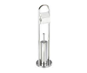 Wenko Vasto soporte para papel higiénico con escobilla de wc || 16993100