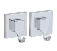 Wenko VL Quadro conjunto de colgadores plata 22688100