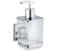 Wenko VL Quadro dispensador de jabón 340 ml acero 22683100