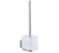 Wenko VL Quadro escobilla de baño ventosa plata 22695100