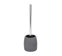 Wenko WC-Garnitur Goa - WC-Bürstenhalter, Ø 11,8 x 38,5 cm, grau