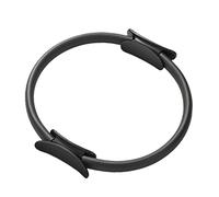 WENMEE Aro De Pilates, Asas Acolchadas Dobles, Círculo Mágico De Fitness, Entrenamiento Central, Tonificación De Muslos, Fisioterapia(Noir)