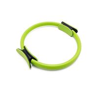 WENMEE Círculos de Yoga, aro de Pilates con Doble Agarre, círculo mágico para Ejercicios corporales y Fisioterapia(Groen)