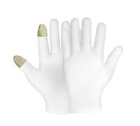 Wenmin Guantes de Belleza - Guantes de Belleza de Fibra de Plata para las Manos Noche Inspección Guantes Limpieza Joyas Belleza Hidratante Piel Spa