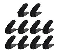 Wenmin Zapatos, 10/20 Piezas Soporte Calzado Altura Ajustable, Ranuras Zapatos para Armario Zapateros, Porta Zapatos Antideslizante para Mujeres y Hombres, Ahorra Espacio Zapatos