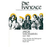 Wenn der Herr die Gefangenen - SATB, 2 Violins, 2 Violas and BC - SCORE