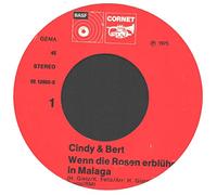 Wenn die Rosen erblühen in Malaga / Der schwarze Husar (7" Vinyl Single 1975)( Cornet 06 12605 0)