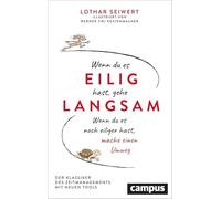 Wenn du es eilig hast, gehe langsam: Wenn du es noch eiliger hast, mache einen Umweg. Der Klassiker des Zeitmanagements mit neuen Tools