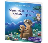 Wenn müde Murmel schlafen gehen: Mit Ritualen zum Ein- und Durchschlafen - Gute-Nacht-Pappbilderbuch zum gemeinsamen Kuscheln und Vorlesen für Kinder ab 2 Jahren