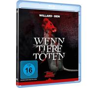 Wenn Tiere töten - Willard & Ben (1971-1972) (2 Ratten-Kult-Horrorfilme auf Blu-ray) mit Michael Jackson Titelsong, Wendecover und Sammleredition mit Kultstatus (HORROR CLASSIC MOVIES by WME)