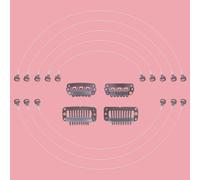 WENNALIFE Alambre elástico invisible marrón oscuro para extensiones de cabello humano Secret Wire Hair Extensions 4 ganchos flexibles ajustables Fish Line 7 pulgadas 8 pulgadas 9 pulgadas 10 pulgadas