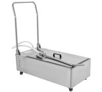 WENNEWU 55 L MáQuina De Filtrado De Aceite para Freidora De Acero Inoxidable, Sistema MóVil De FiltracióN De Aceite Comercial, con Filtros De Papel, para Restaurantes Y HamburgueseríAs,Style b