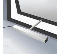 WENNEWU Abridor AutomáTico De Ventanas con Cadena, Actuador EléCtrico para Abreventanas, Recorrido De 300 Mm A 1000 Mm, 24 V, para Claraboyas Y Respiraderos Techo,500mm Stroke+Rain Sensor