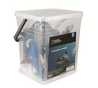 Wenno USA National Geographic Large Bucket of Sea Animals Figurines, 45 Pieces Figuras, Color. (NYX06002)