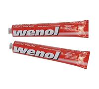 Wenol - Abrillantador para metal Caerulea con superficie protección, conjunto de 2
