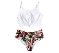 WENOVL Bikini Talla Grande,Conjunto de Bikini Push Up Traje De Baño Mujer Sexy Bañador de Baño Sujetador Acolchado Bikini para Mujeres Ropa de Do