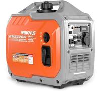 WENOVUS Grupo Electrogene Silenciador Inverter 1900W Gasolina Grupo Generador Eléctrico Portátil 4 Tiempos 2 USB Pantalla LED 3 en 1 y 2 enchufes 230 V, Grupo Electrogene Ligero Para Caravanas, Gar