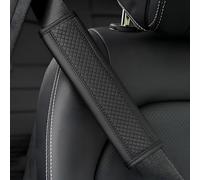 WENPANGPANG 2 Piezas Protector Cinturon Coche Niños para Ford Puma 2025 2024, Almohadillas Cinturon Coche Almohadillas para Cinturón de Seguridad,Black