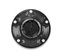 Wenqu Accesorios Tapa del Tanque De Gasolina Combustible Liberación Rápida para GSR750 para GSR 750 2010-2019(All-Black (S))