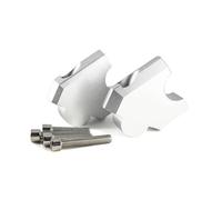 Wenqu Adaptador De Abrazadera para Elevador Manillar Motocicleta para Africa Twin para CRF1100L para CRF1000L para Adventure 2020 Elevador Manillar(Color-S)