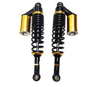 Wenqu Amortiguador Universal para Motocicleta Suspensión Trasera 320mm-360mm 7mm Resorte Amortiguador(350mm)
