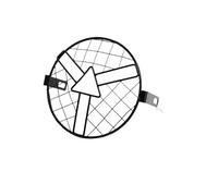 Wenqu Cubierta Protectora Faro Protector Universal para Faros Delanteros De Motocicleta, Cubierta para Lámpara Parrilla para Cafe Racer(YL6-001zxsz)