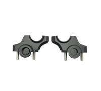 Wenqu para MT09 para FZ-09 para FZ09 para XSR900 2012-2018 2017 Accesorios De Motocicleta Abrazadera Montaje del Elevador Manillar Barra Elevador Manillar(Black)