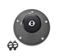 Wenqu Tapa del Depósito De Combustible para Motocicleta para Monster 1100/S para Diesel para EVO(Black Type-)