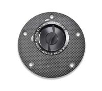 Wenqu Tapa del Depósito De Combustible para Motocicleta para Monster 1100/S para Diesel para EVO(Black Type-S)