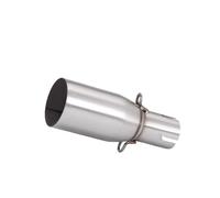 Wenqu Tubo Escape Tubo De Escape Modificado para Motocicleta Varios Tamaños Compatible con Adaptador De 28 A 45 Mm Y Tubo De Enlace Central De 51 Mm.(32mm-51mm)