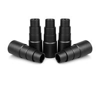 WENRENMK 5 Piezas Adaptador Aspiradora Universal, 21mm - 41mm Adaptador para Aspiradora, Compatible con la mayoría de las marcas, incluidas Bosch, Makita, Karcher