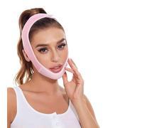 WENRENMK V Mascarilla facial - Mascarilla reutilizable V Line Lifting - Adecuado para combatir las arrugas, antienvejecimiento y eliminar la papada - Se puede usar mientras duerme