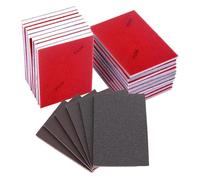 Wenrescry 18 Piezas Esponjas de Lijado 10×7cm, Grano 180/240-320/400/600/800/1000/1200/1500/2000/2500, Lija Húmedo y Seco para Madera, Metal, Pintura, Plástico, Reutilizable y Lavable