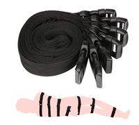 WENRONG 7 Cinturones de Entrenamiento de Nylon Negros ḄḌṢṂ Çọllâr Häñdcüffš Ŝlävë Rọpë Ḅọṇḍạgẹ Whịp Ṛëṣṭrạịṇtš Set Fëṭịšh