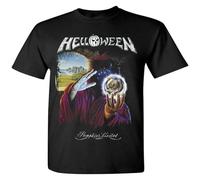 WENROU Helloween Keeper Legends Men T-Shirt Black, Regular M