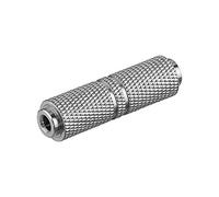 Wentronic 11884 3,5 mm 3,5 mm Metálico Adaptador de Cable - Adaptador para Cable (3.5 mm, 3,5 mm, Metálico)