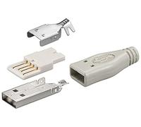 Wentronic 12025 USB A Color Blanco - Conector (Color Blanco)